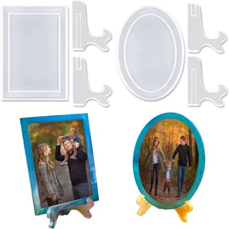 6 stk harpiks ramme støbe harpiks billedramme støbe billedramme