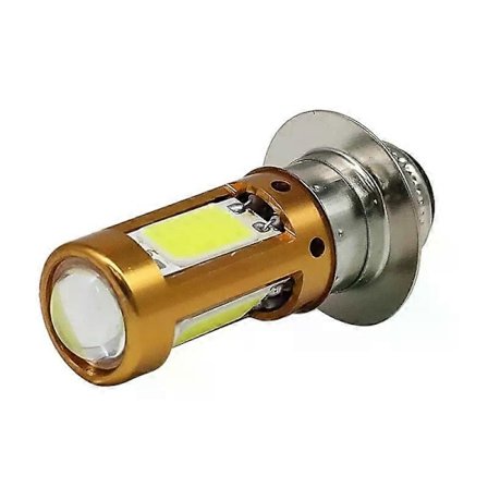 H6M PX15D P15D LED Motorcykel Forlygter Hi-Lo Beam Pære til Motorcykel Scooter Knallert Lys Lampe Hvid 1500Lm 12-30V