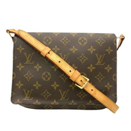 Louis Vuitton Vintage Pre-owned Coated canvas louis-vuitton-Väska brun, Dam Vintage Väskor, Dam, Storlek: ONE SIZE