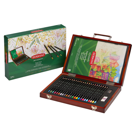 Derwent Academy Gift set Fargeblyanter 27 deler