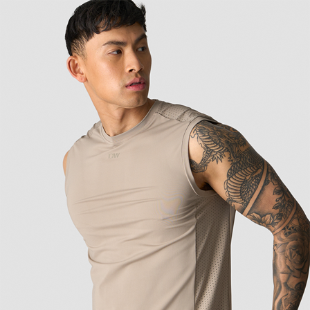 ICANIWILL Mirage Singlet Brun