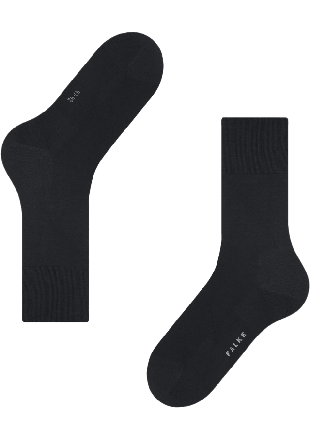Falke ClimaWool Strumpor Herr Svart 43-44