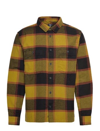 Larkspur Plaid Flannel Yellow VANS