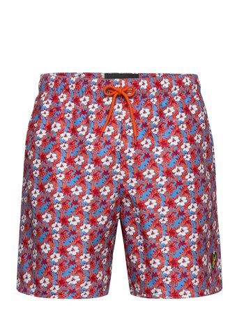 Lyle & Scott | Floral Print Resort Swim Shorts | XS