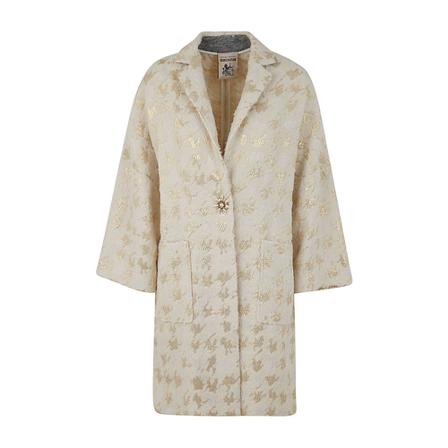 Semicouture - Ullkappor - Beige - Dam - Storlek: L, Dam, Storlek: L