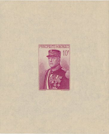 Monaco 1938 - YT blok 1 - Ubrugt