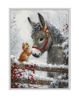 Broderikit Tavla Varm kram