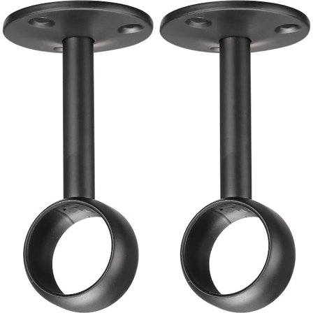 To kabinetstativer - Rustfrit stål - 32 mm - Sort