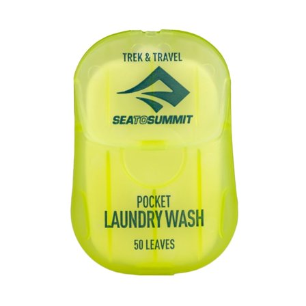 Sea to summit Trek & Travel Pocket Laundry Wash toiletries Yellow OneSize