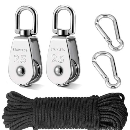 25mm Kranhjul Block Swivel Hook Enkelhjul Block Hängande