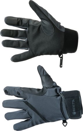 Beretta Wind Pro Shooting Gloves Men hiking gloves Black L