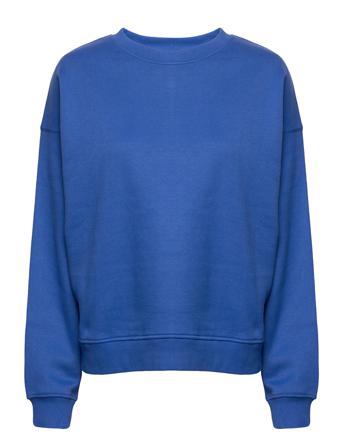 Sweatshirt Vivvi Sweat-shirt Tröja Blå Lindex
