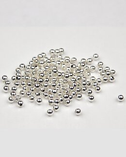 Vaxpärlor Silver 3 mm 150 st - Creativ Company