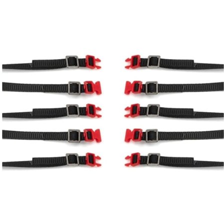 10 kpl RC-auton kattotelineen köysi koristehihna 1/10 Crawler AXIAL SCX10 TRX4 D90 CC01,1