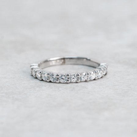 Förlovningsring Lobelia, 18K Vitguld - Förlovning- och vigselringar