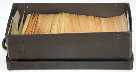 Island - Dubletsamling i 1 kartotekskasse