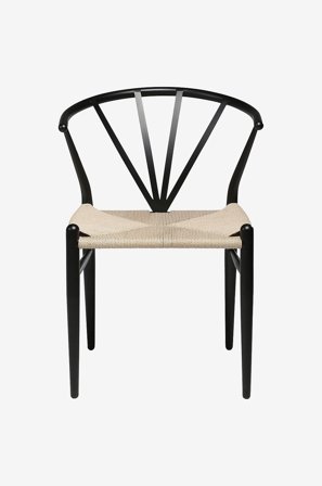 DAN-FORM - Delta stol, 2-pack - Svart - Stolar - Från Homeroom