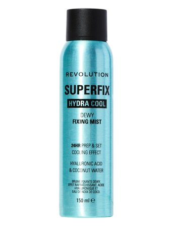 Revolution Beauty London Revolution Superfix Hydra Cool Prep + Fix Continous Fixing Mist - Nude - ONE SIZE