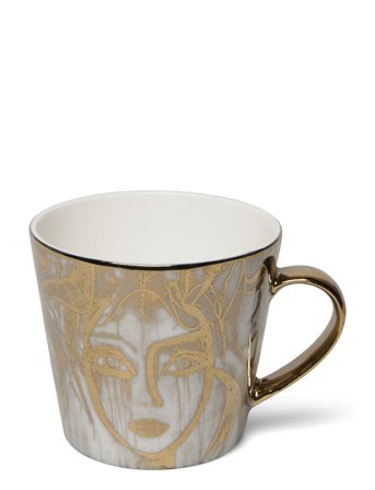 Carolina Gynning | Slice Of Life Gold Mug With Ear | 40 CL