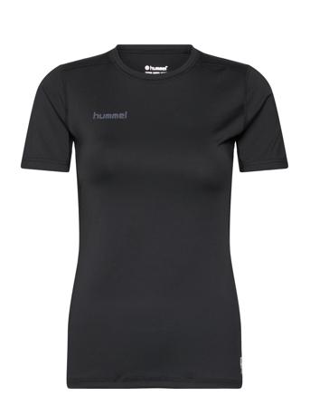 Hml First Performance Women Jersey S/S Sport Women Sport Clothing Sports Tops & T-shirts Sport T-shirts Black Hummel
