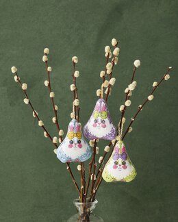 Broderikit Påskpynt Harar 3-P - Permin