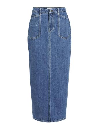 Objthylane Long Denim Skirt 131 Div Blue Object