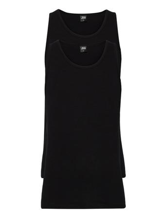 Jbs 2-Pack Singlet Gots T-shirts Sleeveless Svart JBS