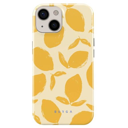 MagSafe-skal för iPhone 13 Elegant Mönster Citron Tårta Burga Gul