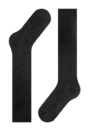Falke Softmerino Kee-high Socks Knästrumpor Dam Svart 35/36