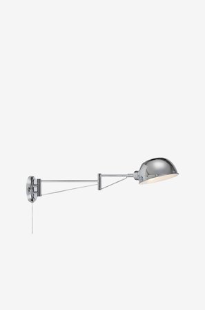 Markslöjd - PORTLAND Vegg 1L - Krom - Vegglamper - Fra Homeroom