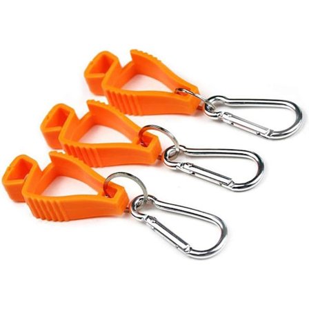 3PCS Handske Grabber Clip Hållare Arbetssäkerhetsklämma Handskhållare