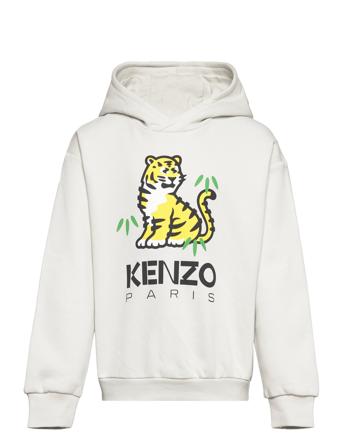 Hooded Sweatshirt Hettegenser Genser Hvit Kenzo*Betinget Tilbud