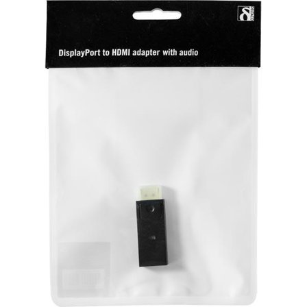 Deltaco Video adapter - DisplayPort / HDMI - DisplayPort (hann) til HDMI (hunn)