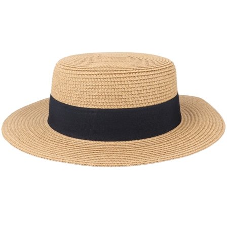 MJM Hats - Beige Cappello - Amadores W Paper Brown Straw Hat @ Hatstore