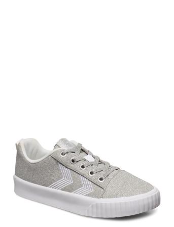 Base Court Glitter Jr Lave Sneakers Hvit Hummel*Betinget Tilbud