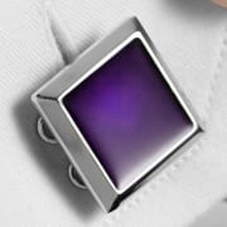 Lila Überziehknöpfe für Männer - Überziehknöpfe