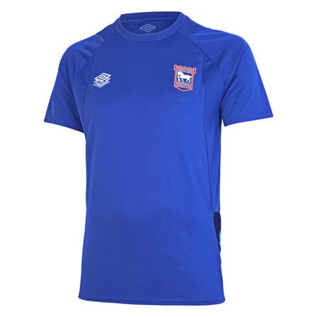 Ipswich Town Fc Herr 22/23 Umbro Träningströja L Dazzling Blu