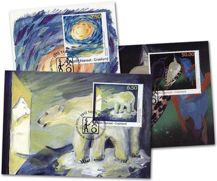 Grønland 2010 - Moderne kunst IV - Souvenirmappe