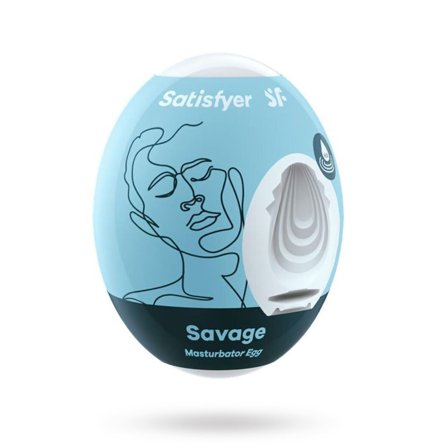 SATISFYER SAVAGE MASTURBATOR EGG