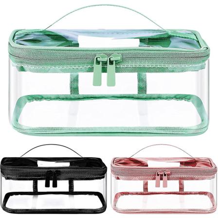 Transparent Kosmetisk Väska Vattentät Organizer - 3 Delar
