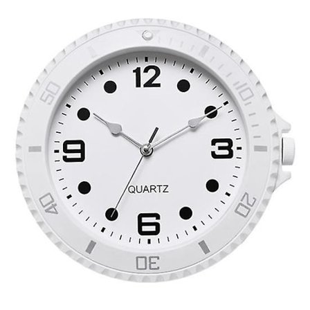 Veggklokke Stille Ikke-tikkende Klokke Presis Tidsmåling Batteridrevet Klokke for Hjemmekontor Dekor (FMY)