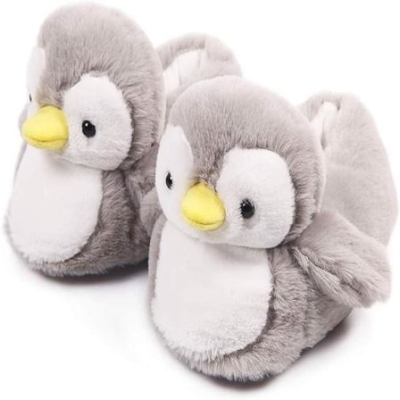 Sødt pingvin dyre tøfler - Nyhed bløde fuzzy tøfler