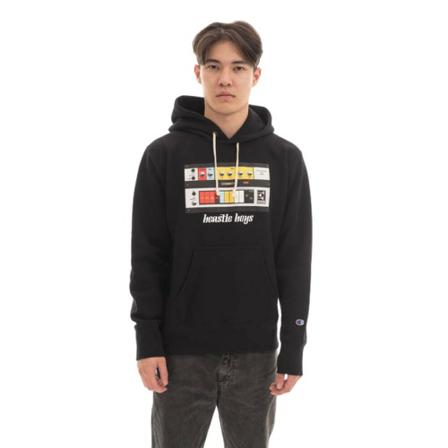 Champion Hoodies Sort, Herre, Størrelse: L