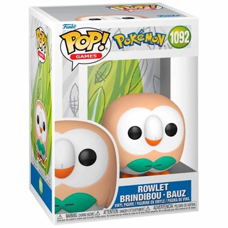 Pokemon Rowlet figur - Brindibou samlerlegetøj