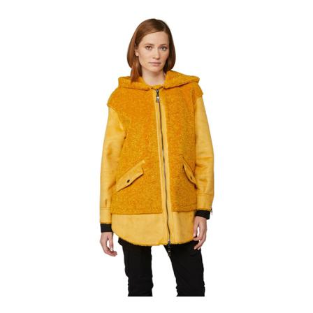 Twinset, Hooded jacket Oranje, Dames, Maat:S