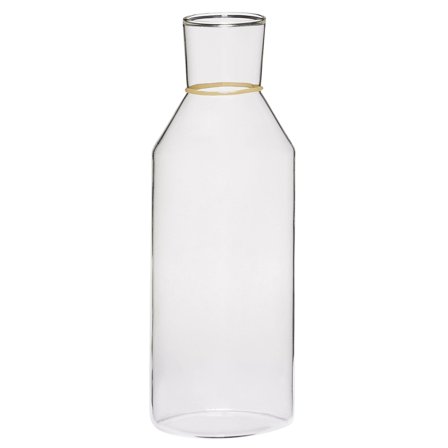 Hübsch Orbit Karaffel, klar/gul