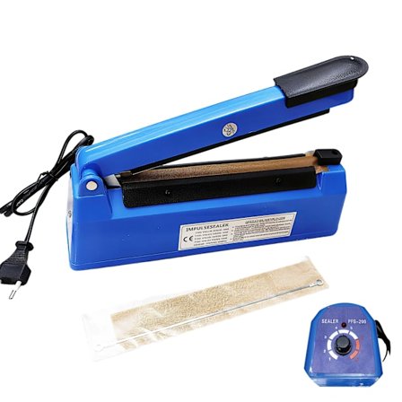 F300 30 cm Manuel Impulsforsegler Varme Plastikpose Forseglingsmaskine 300 mm Manuel Varmeforseglingsmaskine Husholdningspose Aluminium