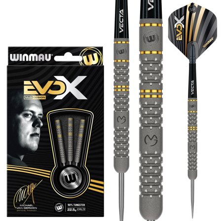 Winmau MvG EvoX Steel Tip Darts 21g