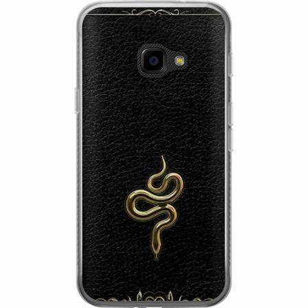 Samsung Galaxy Xcover 4 Mjukt Skal - Guld Orm