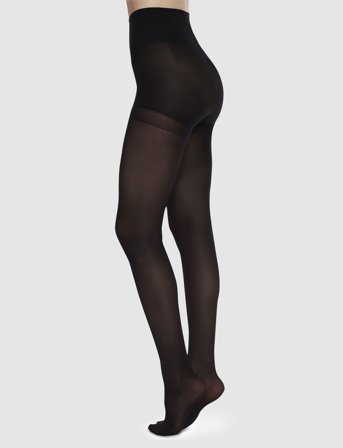 Swedish Stockings Anna Control Top Tights 40D - Black - L